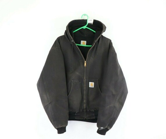 90s Carhartt Mens 2XL Distressed Faded Spell Out H