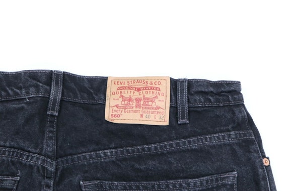 90s Levis 560 Mens 40x32 Loose Fit 