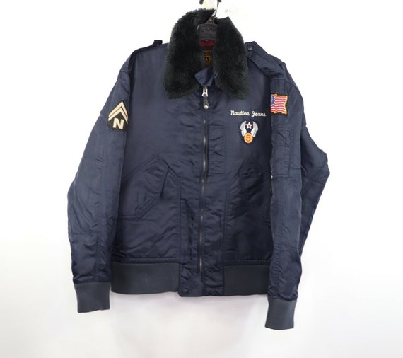 90s Nautica Mens XL Type N-3 Military 
