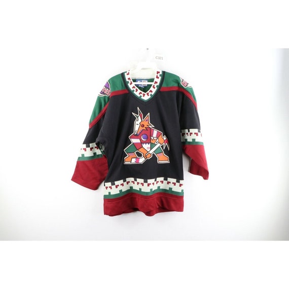 90s Starter Youth L/XL Phoenix Coyotes Kachina Hockey Jersey - Etsy