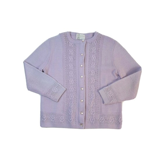 80s Cottagecore Womens Medium Lavender 