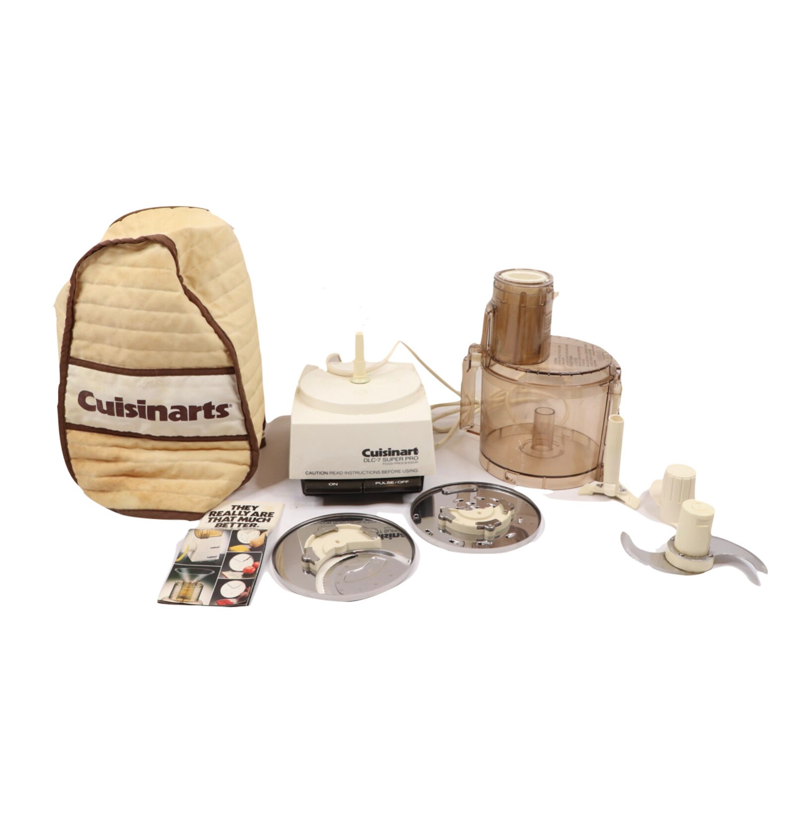 Vintage Cuisinart DLC7 Super Pro Food Processor with Cover Etsy