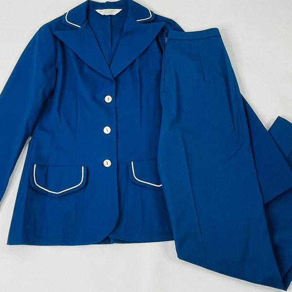 Vintage Pant Suit Etsy