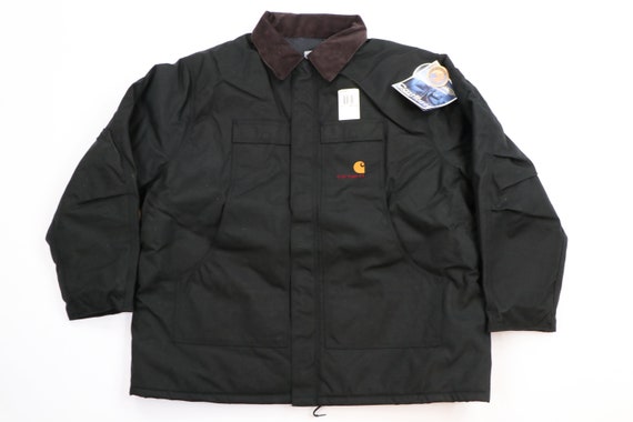 NOS Vintage 90s Carhartt Spell Out Extremes Quilt