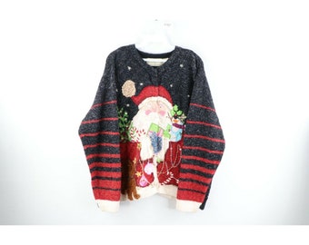 santa cardigan