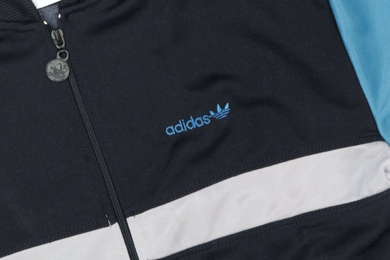 Deadstock Vintage 80s Adidas Mens Small Spell Out Col… - Gem