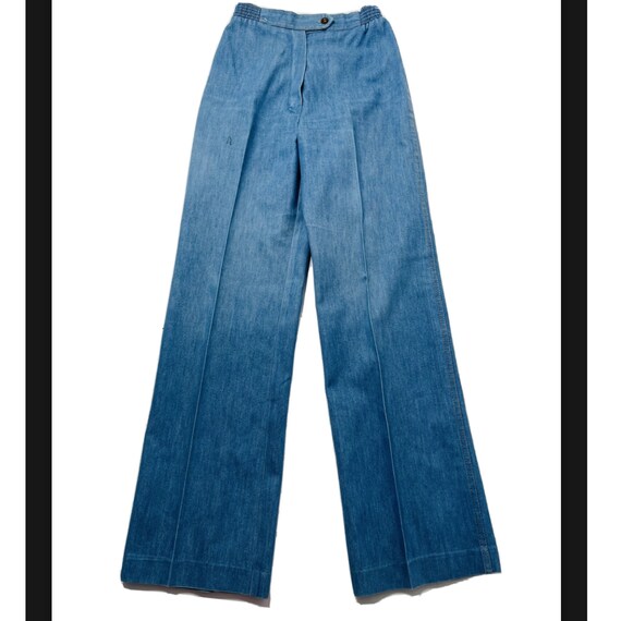 70s Womens 4 High Rise Wide Leg Jeans USA, 70s Wom