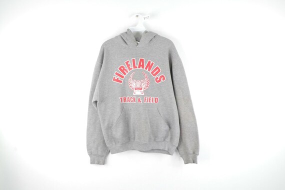 90s Russell Athletic Mens Medium Firelands Track F