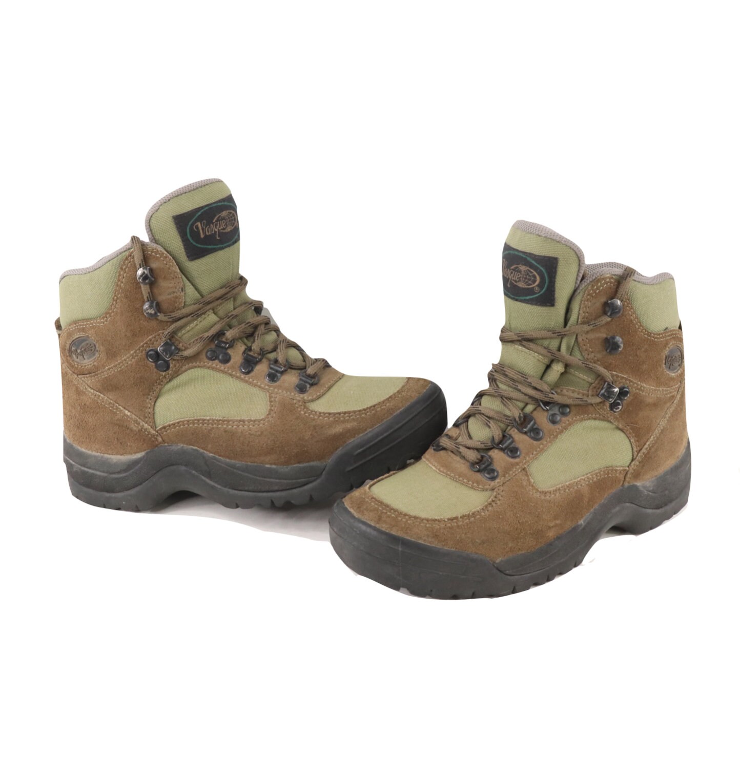 90s Vasque Mens Size 8 Waterproof Suede Leather Mid Ankle Hiking Boots, 90s Vasque Waterproof Hiking Boots, 90s Vasque Hiking Boots, Boots,