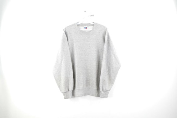 90s Russell Athletic Distressed Blank Sweatshirt H