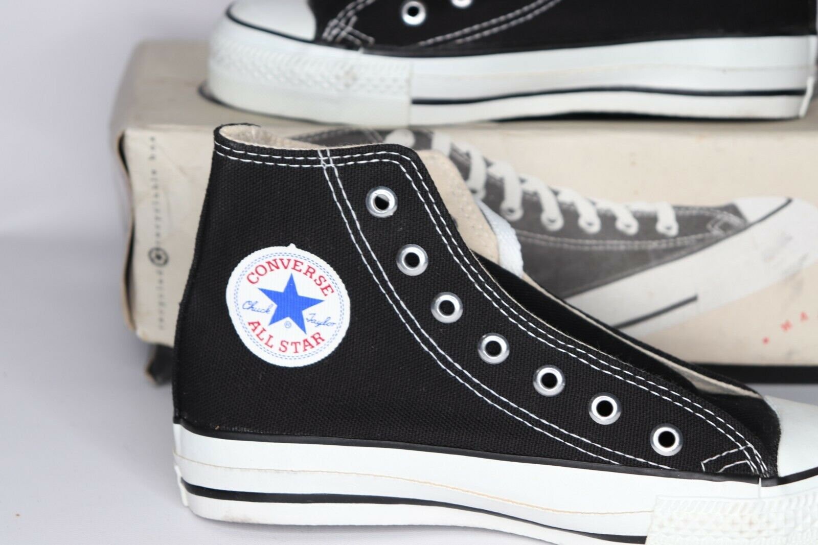 90s New Converse Chuck Taylor Youth 1 All Star Hi Shoes Black | Etsy  Australia