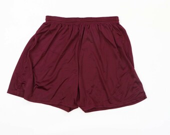 Above Knee Blank Mesh Shorts 