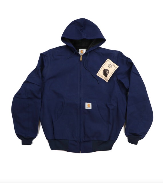 NOS Deadstock Vintage 90s Carhartt Spell Out Hoode