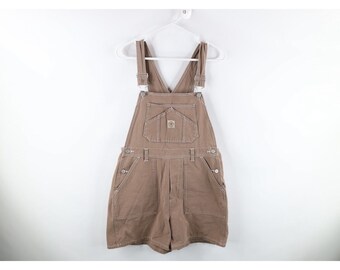 Blue Red Large Bib OVERALL Shorts Blue 