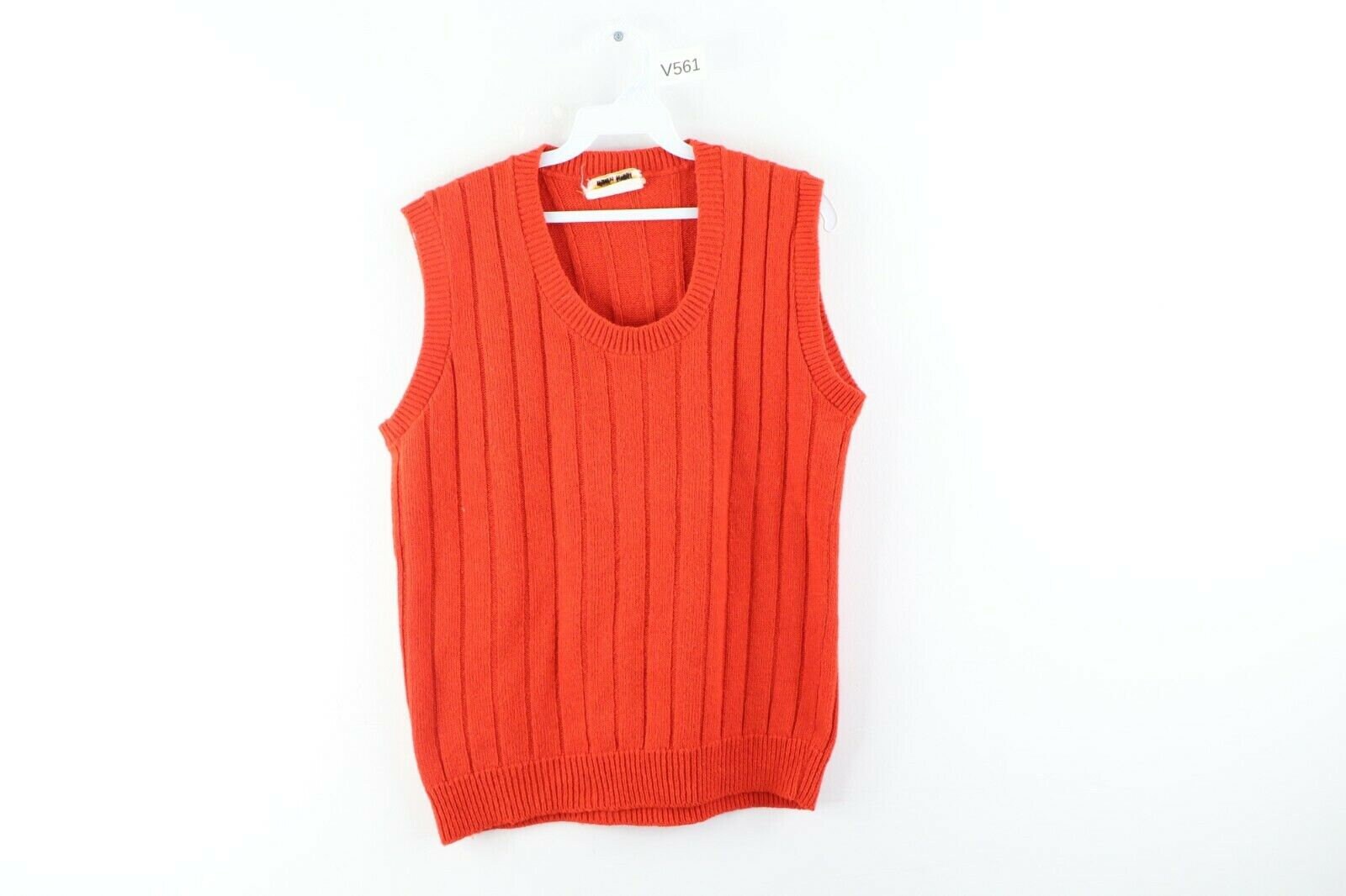 Orange Sweater Vest - Etsy