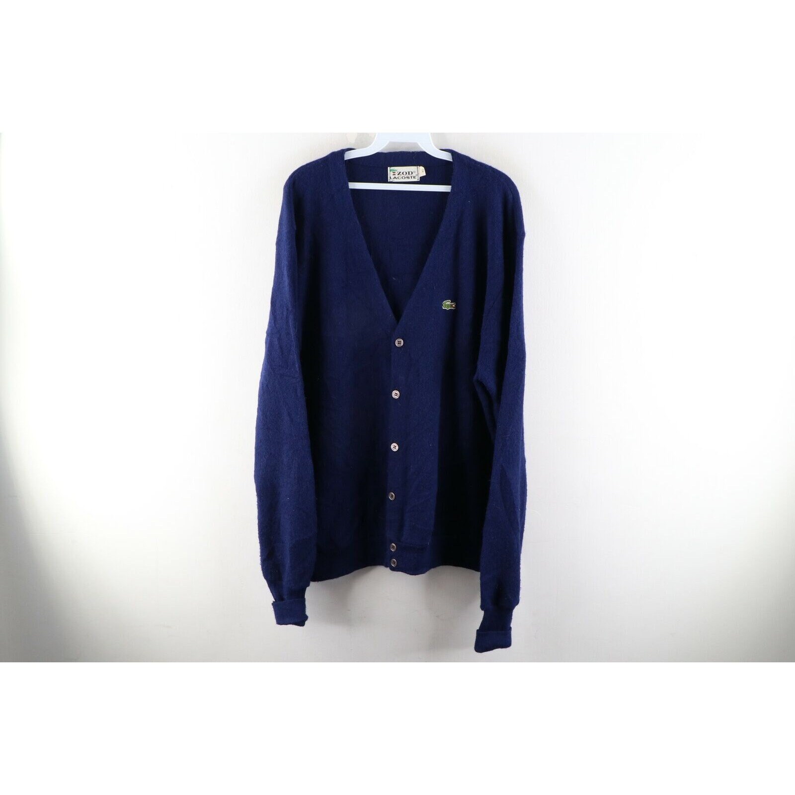 lacoste mens cardigan sweater