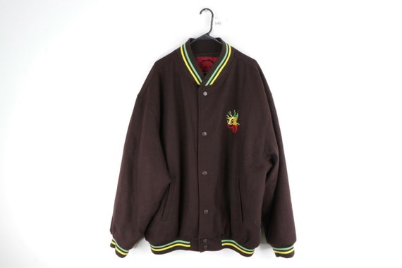 90s Streetwear Mens 3XL Rastaman Rasta Stitched Bo