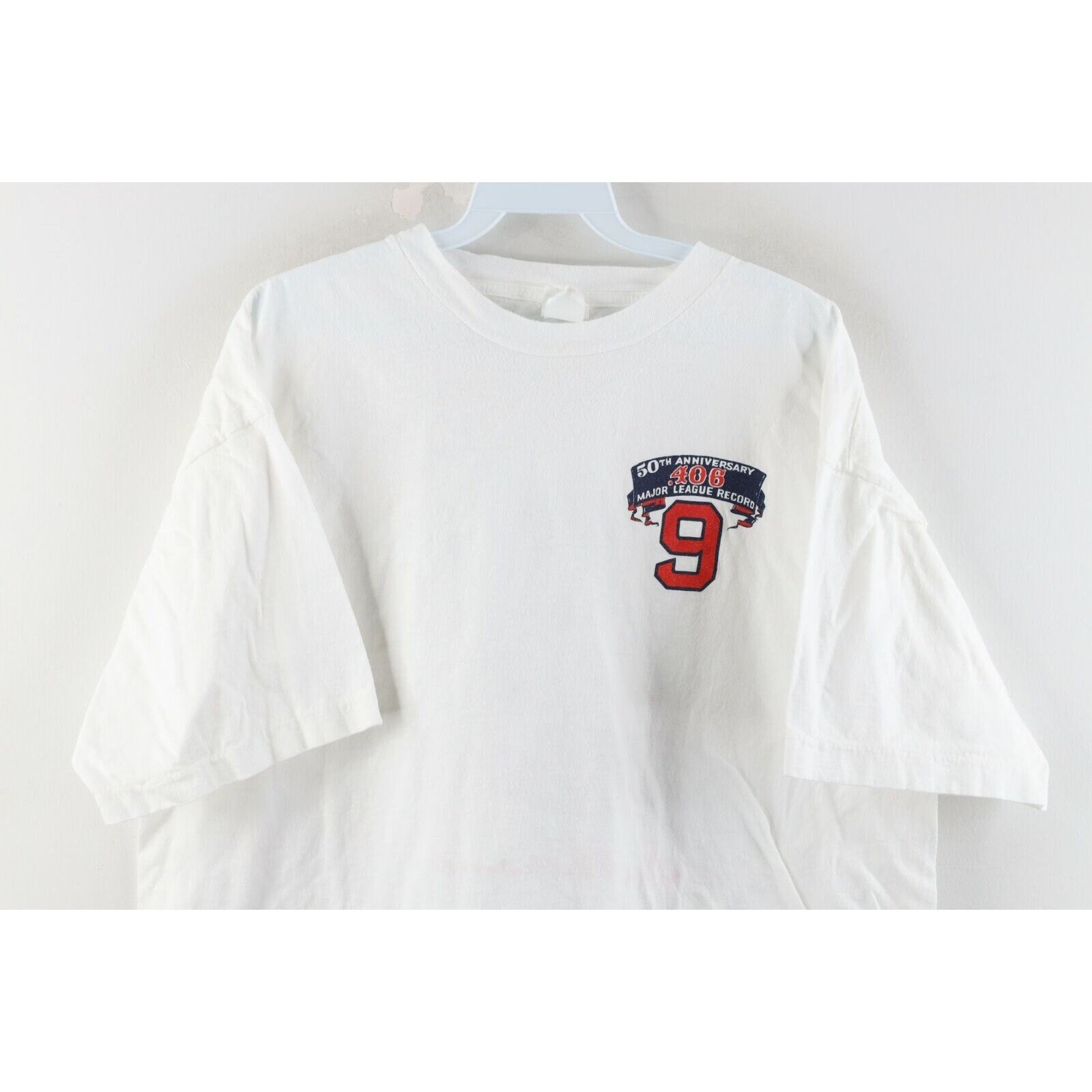 90s Mens XL Boston Red Sox Ted Williams 