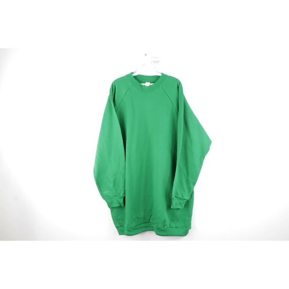 NOS Vintage 80s Streetwear Mens 4XL Long Sleeve Bl
