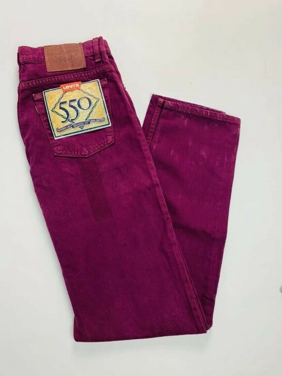 Deadstock Vintage Levis 550 Tapered Leg Mens 31 x