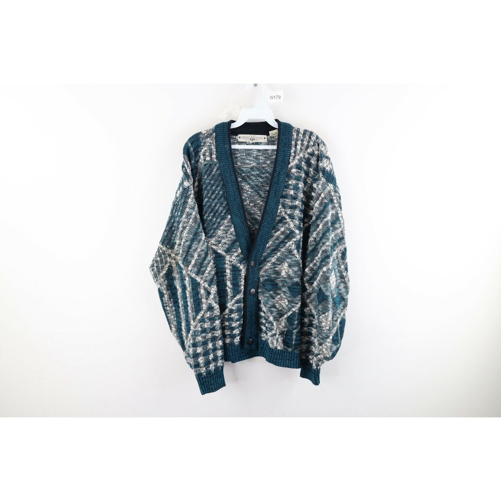 Geometric Cardigan - Etsy