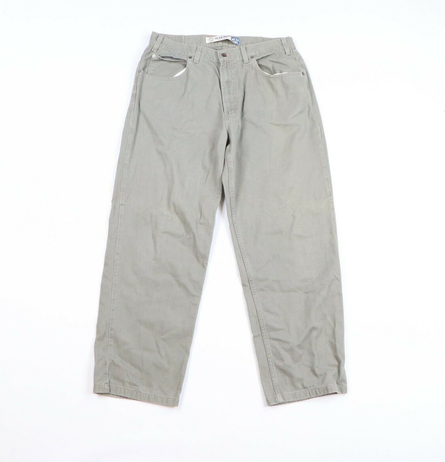 90s Gap Streetwear Mens Size 36x30 Distressed Wide Leg Denim - Etsy