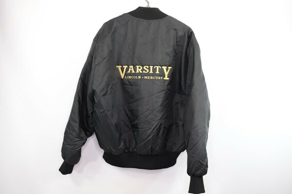 80s Streetwear Mens XL Varsity Lincoln Mercury Car