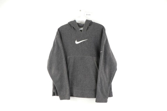 90s Nike Mens Small Stitched Spell Out Swoosh Flee