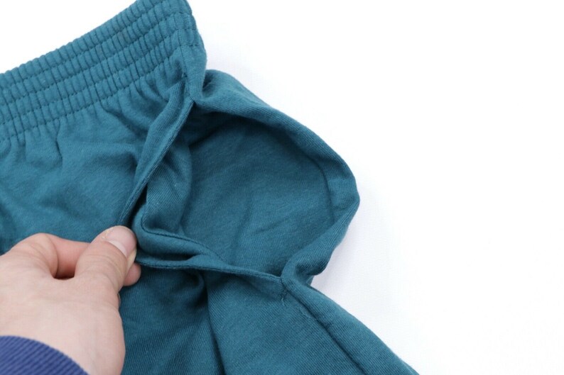 90s Streetwear Cotton Dad Shorts 90s Streetwear Shorts 90s Streetwear Mens Large Blank Cotton Dad Shorts Aqua Green Heather Gray Shorts,
