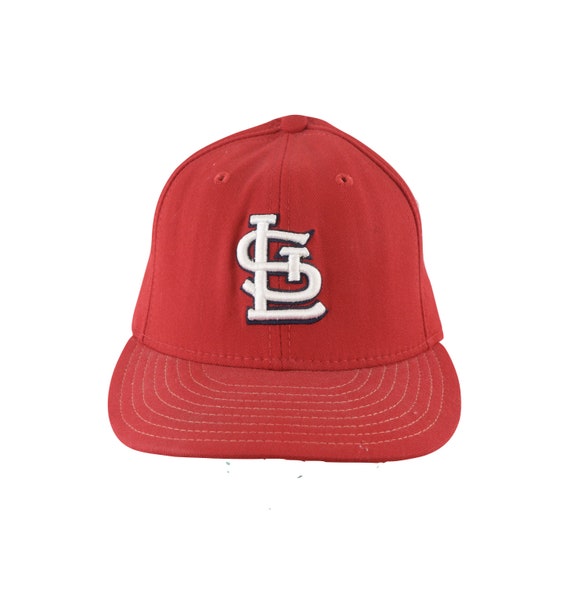 90s New Era St Louis Cardinals Fitted Baseball Hat Cap Red - Etsy Denmark