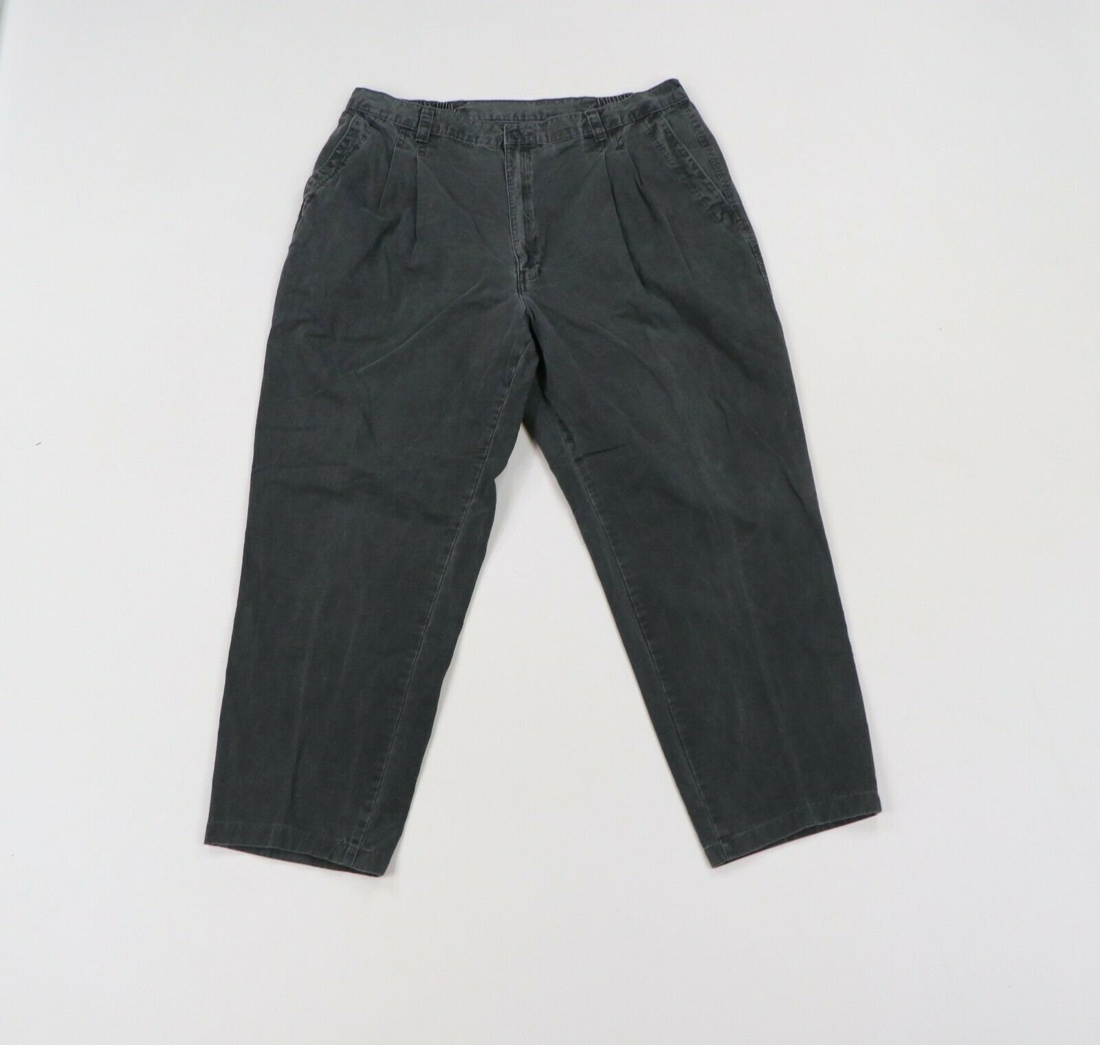 90s Streetwear Mens 40x30 Pleated Faded 