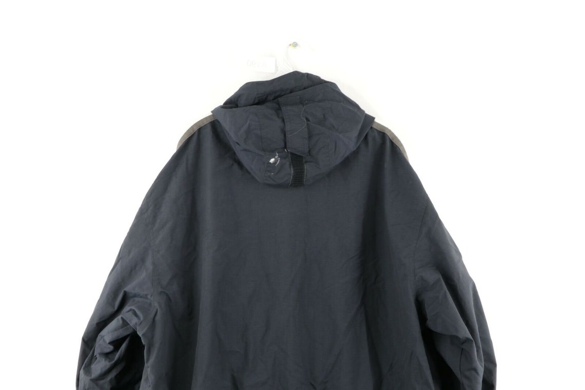 90s GAP Streetwear Mens Large Full Zip Hooded Rain Parka | Etsy