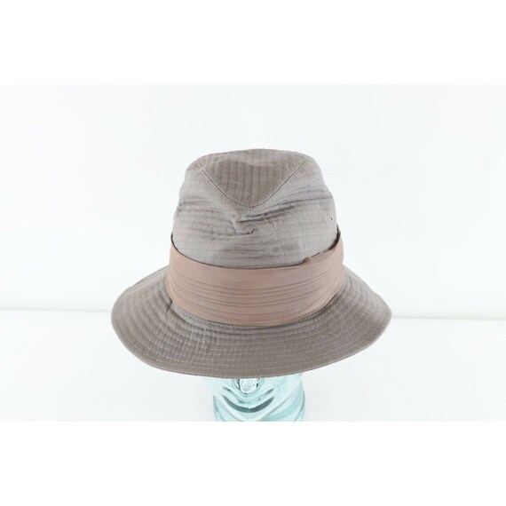 70s Rockabilly Ribbed Fedora Hat Cap 