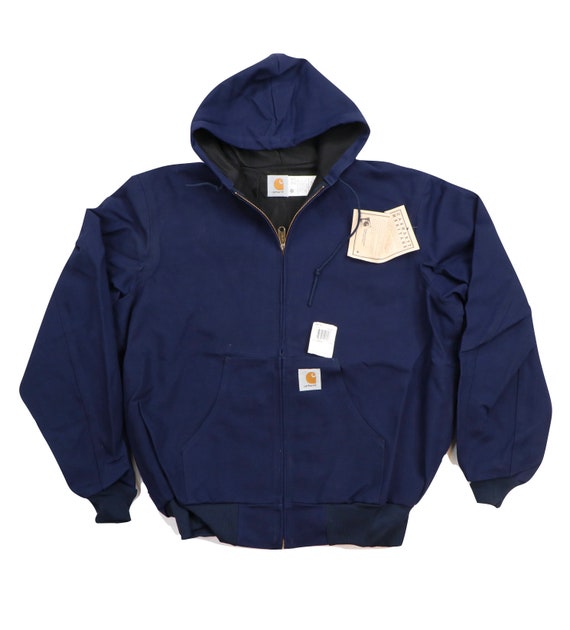NOS Deadstock Vintage 90s Carhartt Spell Out Hoode