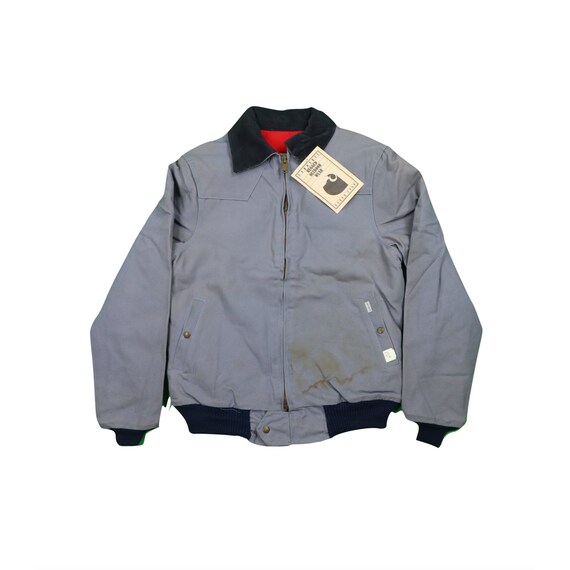 Deadstock NOS Vintage 90s Carhartt Spell Out Quilt