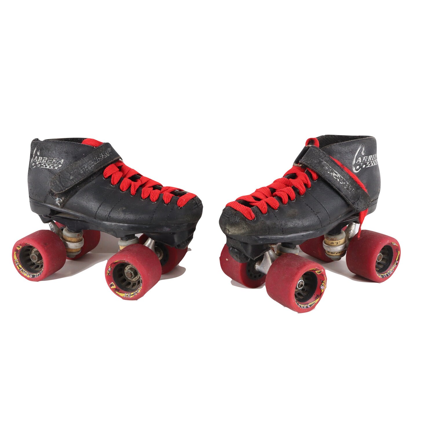 Black Riedell Carrera roller skates size 6 Factory outlet