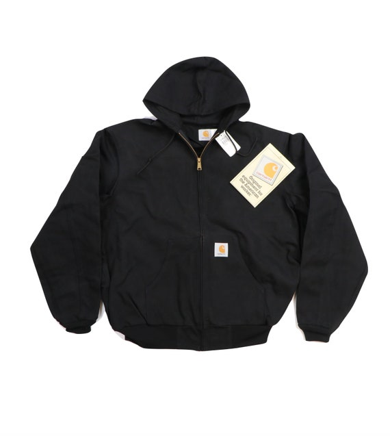 NOS Deadstock Vintage 90s Carhartt Spell Out Hoode
