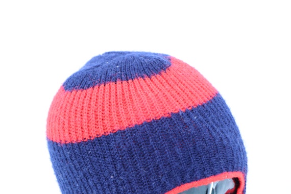 90s Streetwear Color Block One Hole 