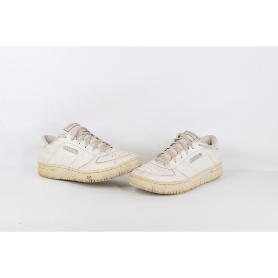 90s Reebok Mens 13 Distressed Leather 
