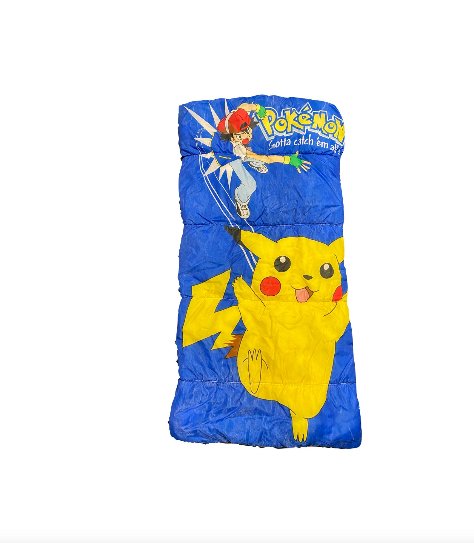 90s Nintendo Pokemon Pikachu Ash Ketchum Sleeping Bag Blanket Etsy