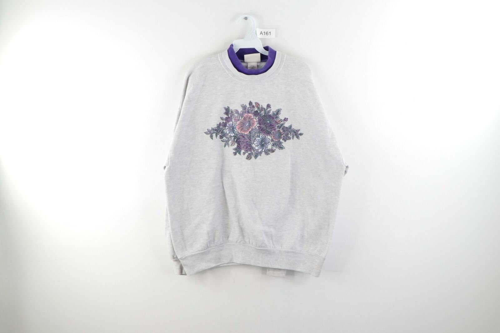 double collar sweatshirt