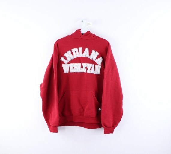 90s Russell Athletic Mens Medium Indiana Wesleyan
