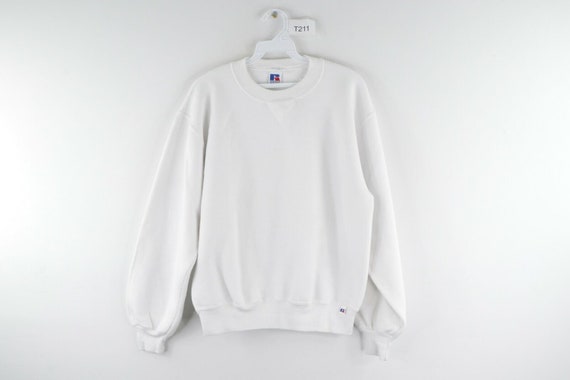 90s Russell Athletic Mens Small Long Sleeve Blank