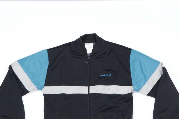 Deadstock Vintage 80s Adidas Mens Small Spell Out Col… - Gem
