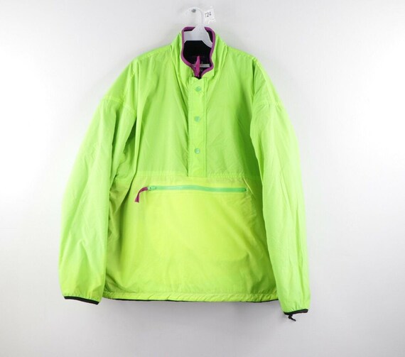 90s Gap Arctic Light Fleece Reversible Anorak Jack