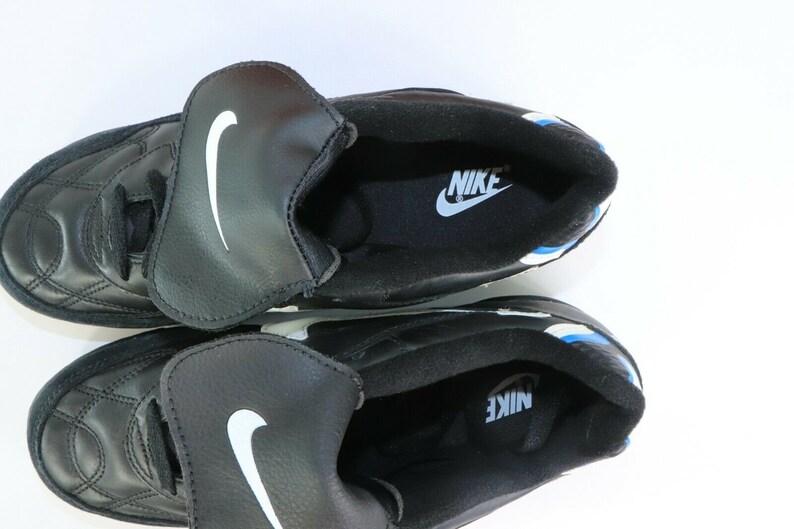 NOS 90s Nike Tiempo Pro TR Indoor Soccer Shoes Black Leather | Etsy