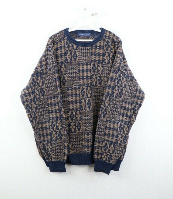 90s Streetwear Mens XL Ed Bassmaster Multicolor Ge