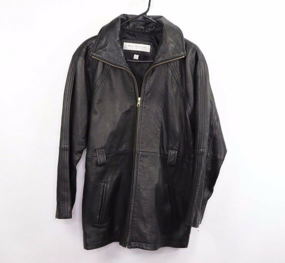 90s Marc Jacobs Mens Size Small Distressed Leather