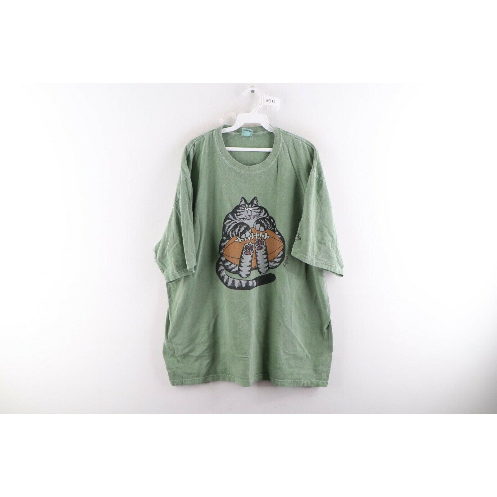 Vintage Mens XL B Kliban Crazy Cat 