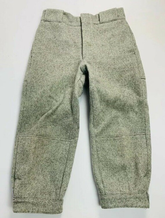 Vintage 1960s Woolrich Mens 30 Gray Wool Hunting K